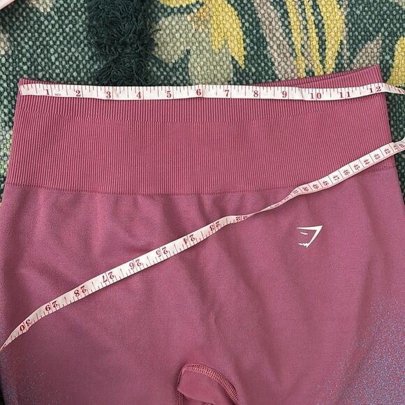 Gymshark Adapt Ombré Seamless Legging - Rose Pink/Light Blue size medium - Picture 3 of 3